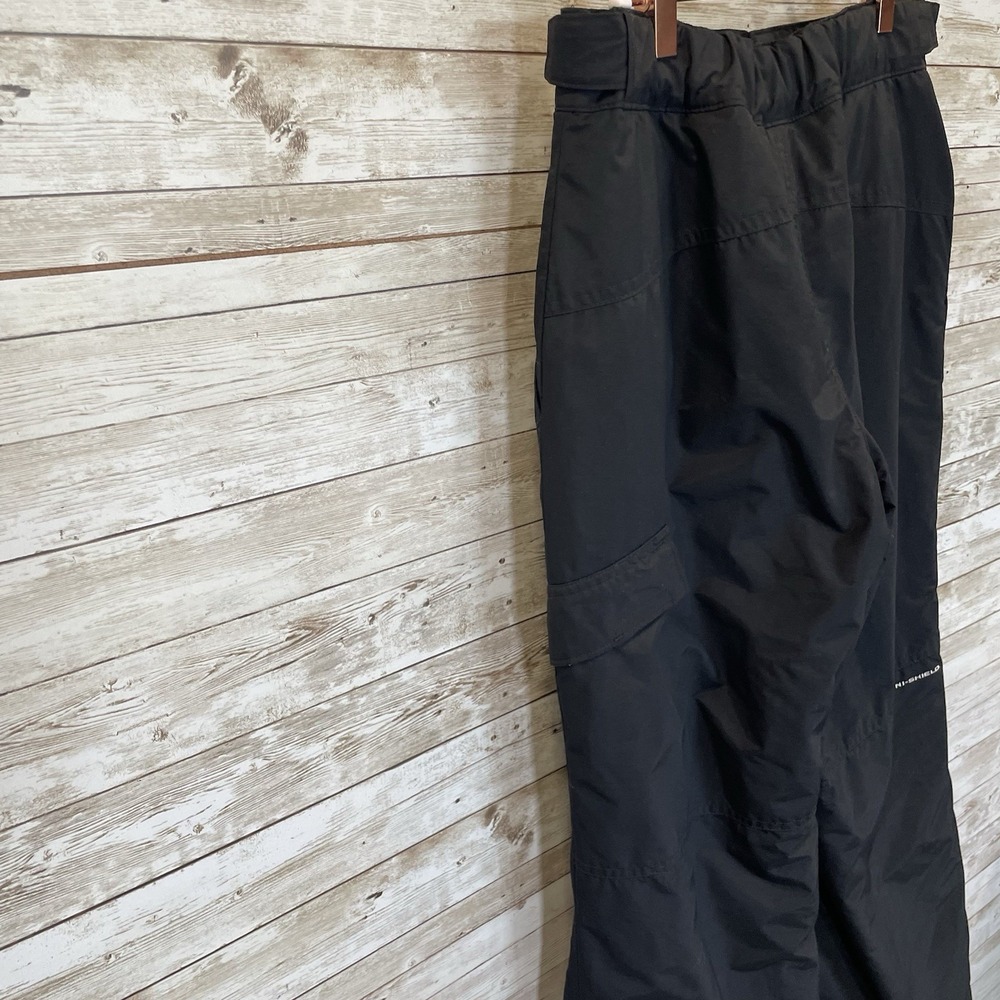 Columbia Youth 14/16 Snow Pants Omni Shield Black Winter Wear Sports Ski Outdoor - Picture 6 of 13